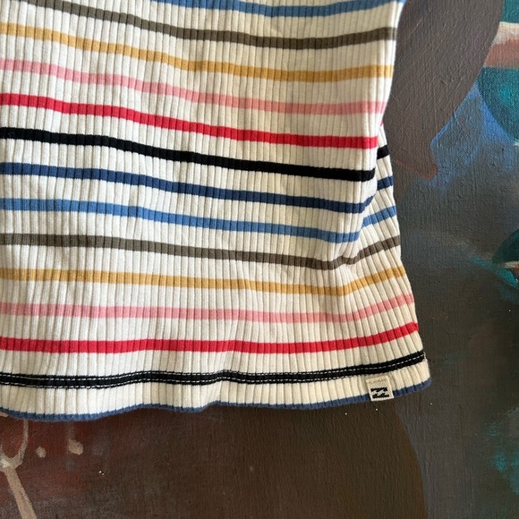 Billabong Striped Tank Top - Red, Blue, White - Picture 13 of 15